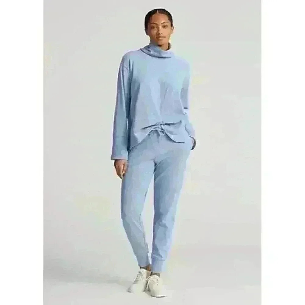 NEW RLX Ralph Lauren Women's M Golf Jersey Jogger Pant NWT $168